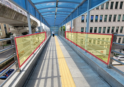 소상공인 통로 펜스 배너